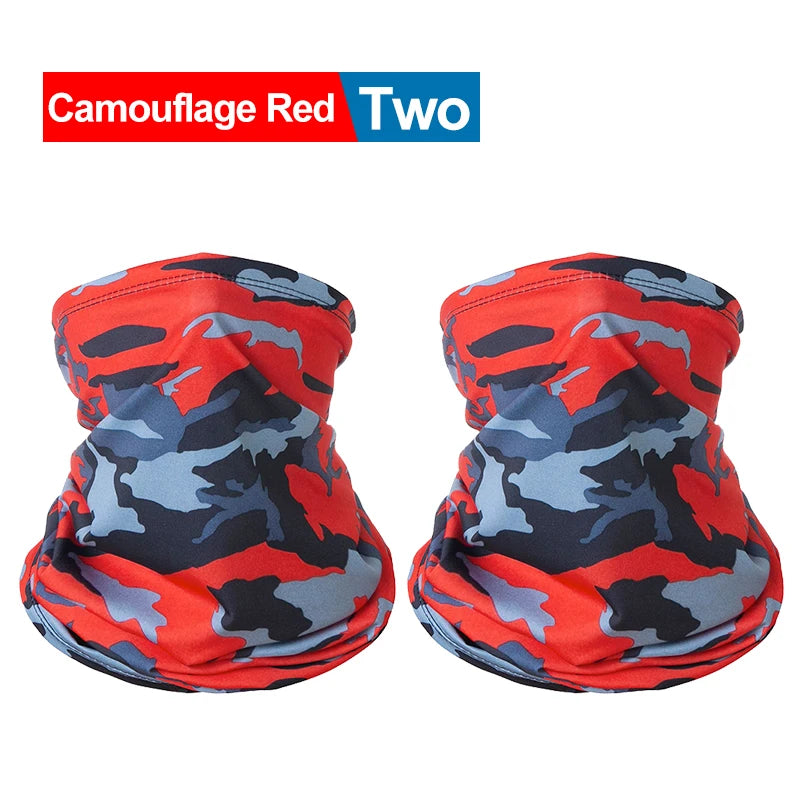 Cycling Face Mask Absorb Sweat Breathable Fishing Training Sport UV Face Scarf Neck Gaiter Summer Bicycle Face Bandana Head Band