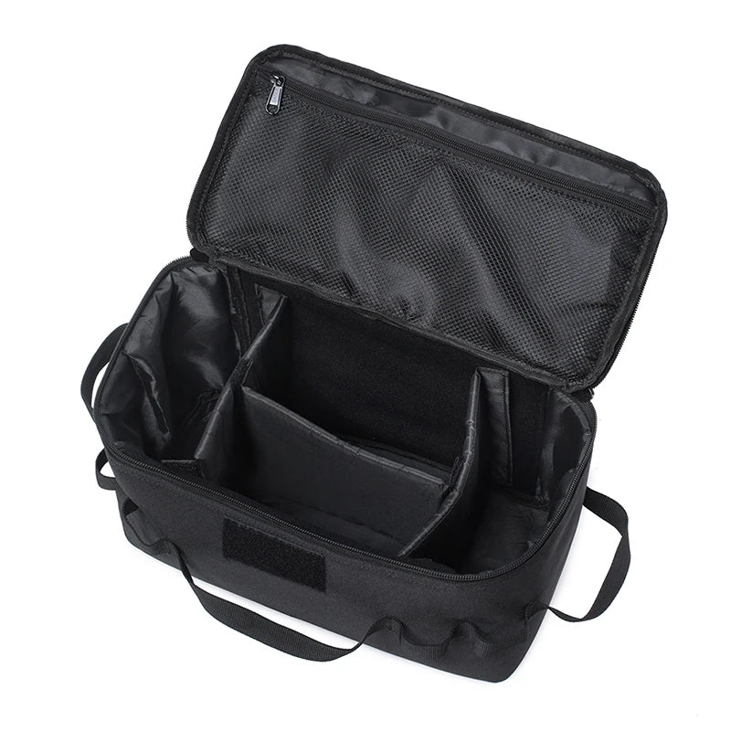 Outdoor Camping Storage Bag Large Capacity Gas Stove Canister Pot Carry Bag Sack Picnic Bag Cookware Utensils Organizer