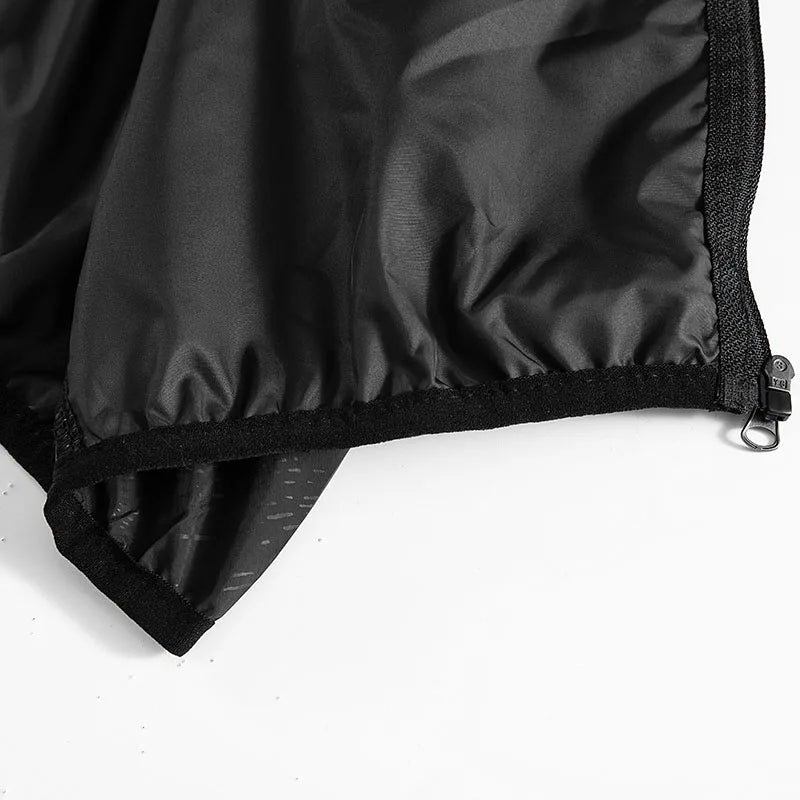 JNLN Men Women Hiking Jackets Waterproof Sun Protective Windbreaker Unisex Camping Climbing Outdoor Rain Coat Portable Clothes