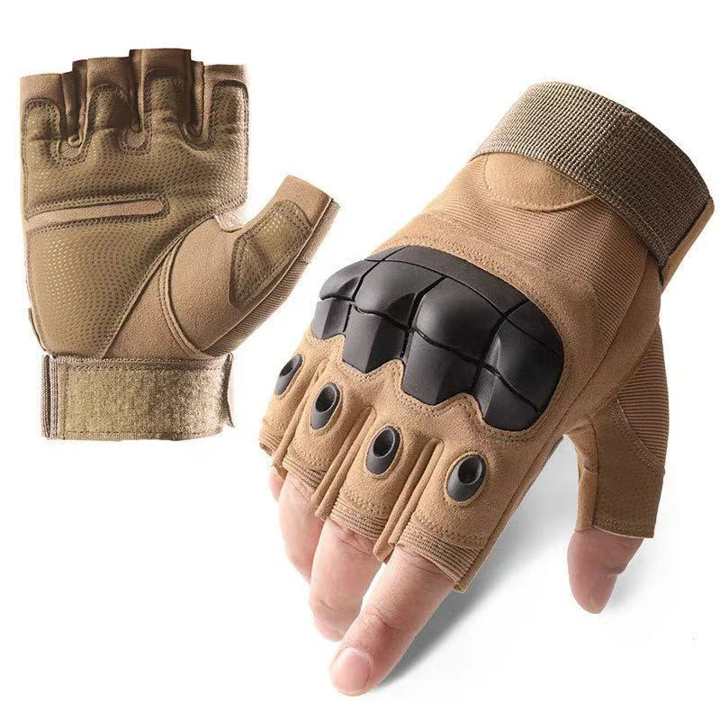 Men's and Women's Outdoor Mountaineering Hiking Wear-resistant Gloves Cycling Fitness Protective Gloves