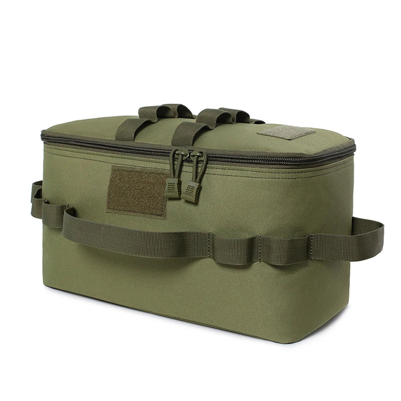 Outdoor Camping Storage Bag Large Capacity Gas Stove Canister Pot Carry Bag Sack Picnic Bag Cookware Utensils Organizer